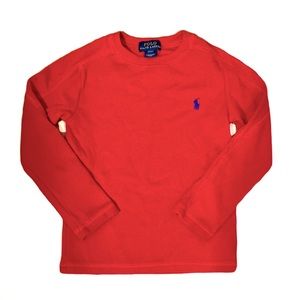 Boys youth size 4t waffle print Polo